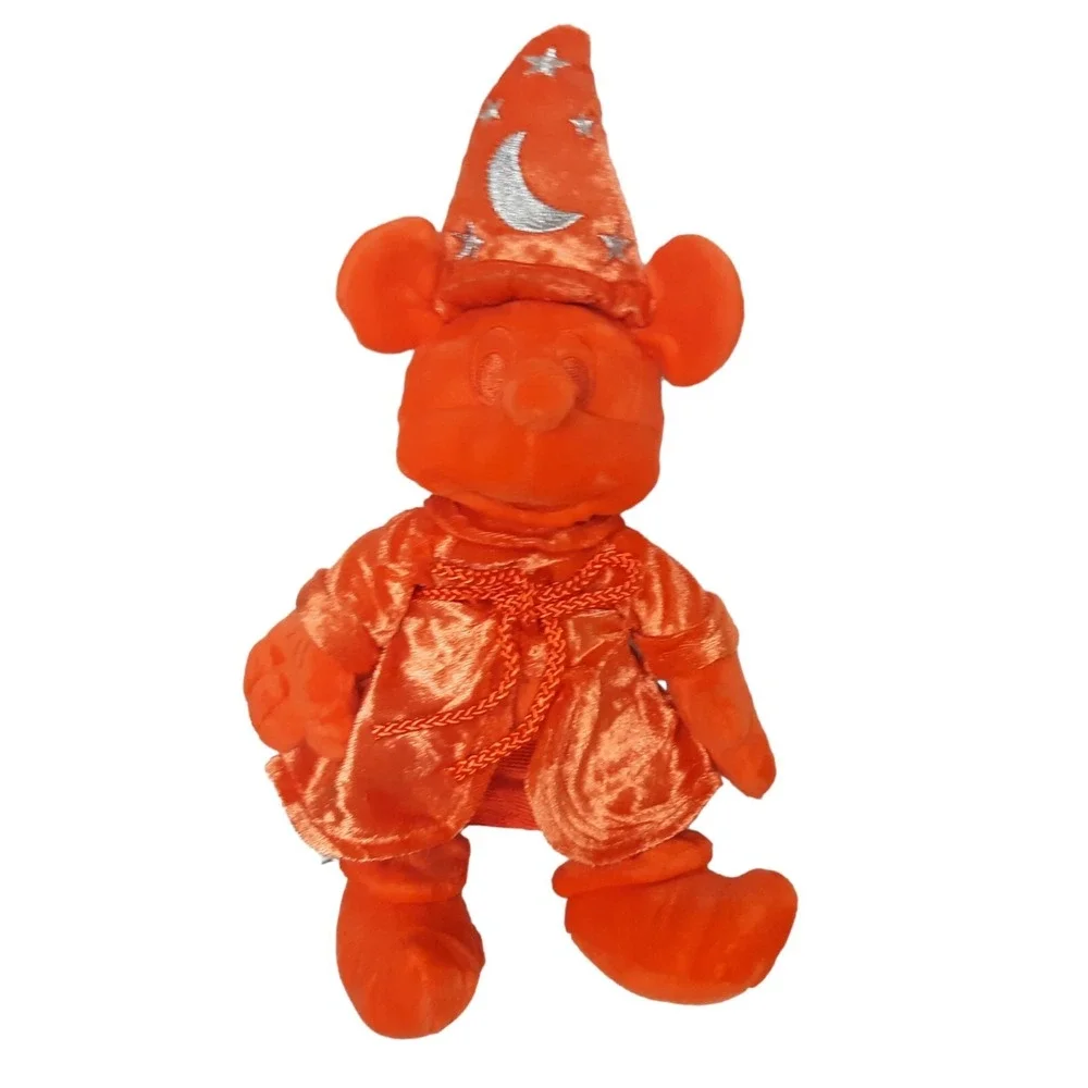 Disney Sorcerer Mickey Plush Ink & Paint Mystery Color Orange Fantasia‎ Wizard